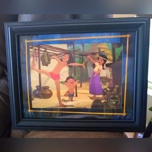 Four (4) Disney PIXAR Exclusive Commemorative Lithograph Photos